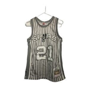 Mitchell & Ness Spurs Duncan 21 Men's Jersey Size Small